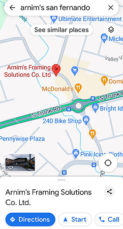 Google Map Location of Arnim's La Romaine