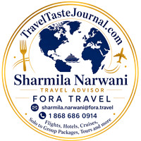 fora travel and traveltastejournal 2 in 1 logo