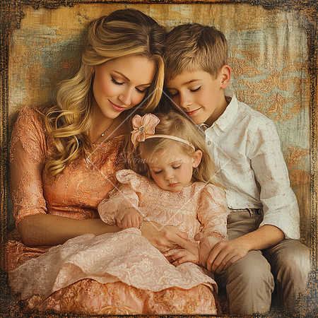 snphoto108_A_beautiful_mother_with_blond_hair_with_2_children_o_21762e7a-7e8d-4762-b6bf-130da4c8be1f