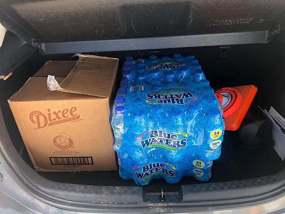Dixie and Water