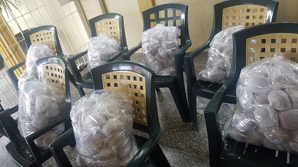 Flood Relief  Food Prepared- Bags of individually wrapped Sandwiches