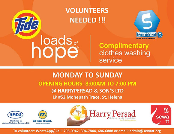 HarryPersad , Standards , Amco , Ansa Mcal and Tide - Loads of Hope 2018