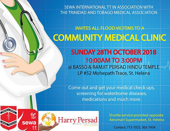 Community Medical Clinic, HarryPersad  October 2018