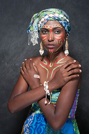 Model Shalisha Stewart  MUA Mr Babatunde Ayo Jones Image # SNP-0653-2