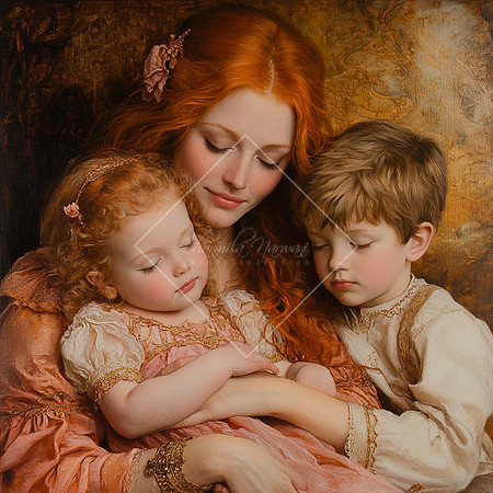 snphoto108_A_beautiful_mother_with_bright_red_hair_with_2_child_5eb28ebb-1795-414f-b905-e5917d7688f8