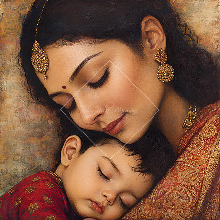 snphoto108_medium_skinned_indian_mother_and_indian_baby_in_an_e_30143f6c-4430-4c63-bcbf-3aa96f1228c5