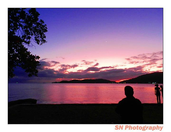 Pink and Blue Sunset