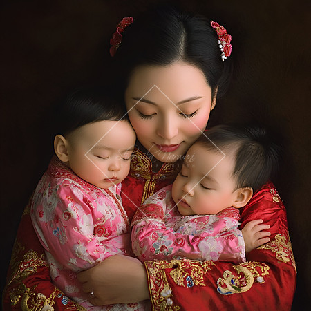 snphoto108_chinese_mother_and_2_chinese_babies_1_boy_1_girl_in__0bf4a417-23ff-431f-9c5b-66221cfd01ce