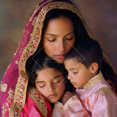 snphoto108_dark_skinned_south_asian_indian_mother_and_2_childre_0bf83ba9-566c-4778-a009-f5043fe63822