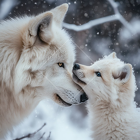 snphoto108_Animal_Kingdom_Mothers_Show_Winter_wolf_and_cub_phot_2523c7e9-b87d-4615-8920-c508dbc1666d